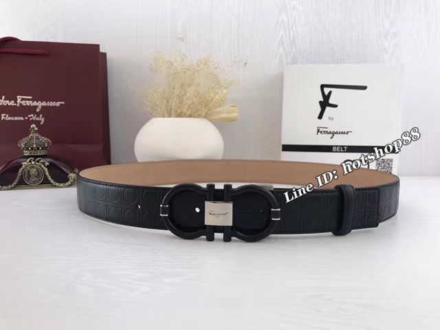 菲拉格慕專櫃款男士皮帶 Ferragamo雙面牛皮爆款腰帶  jjp2227